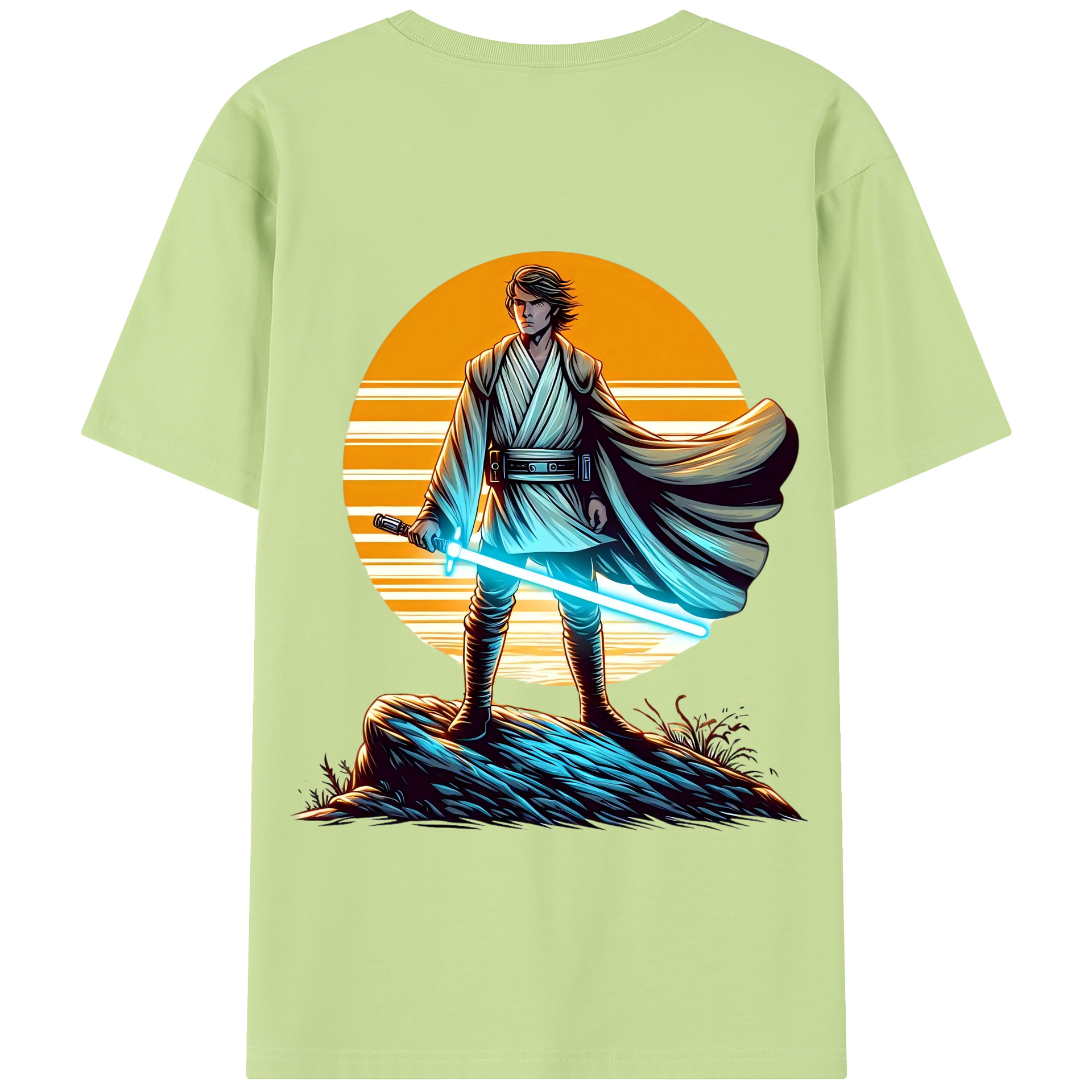 （画像用） スター・ウォーズ Star Wars 綿100％半袖Tシャツ（背面プリント）